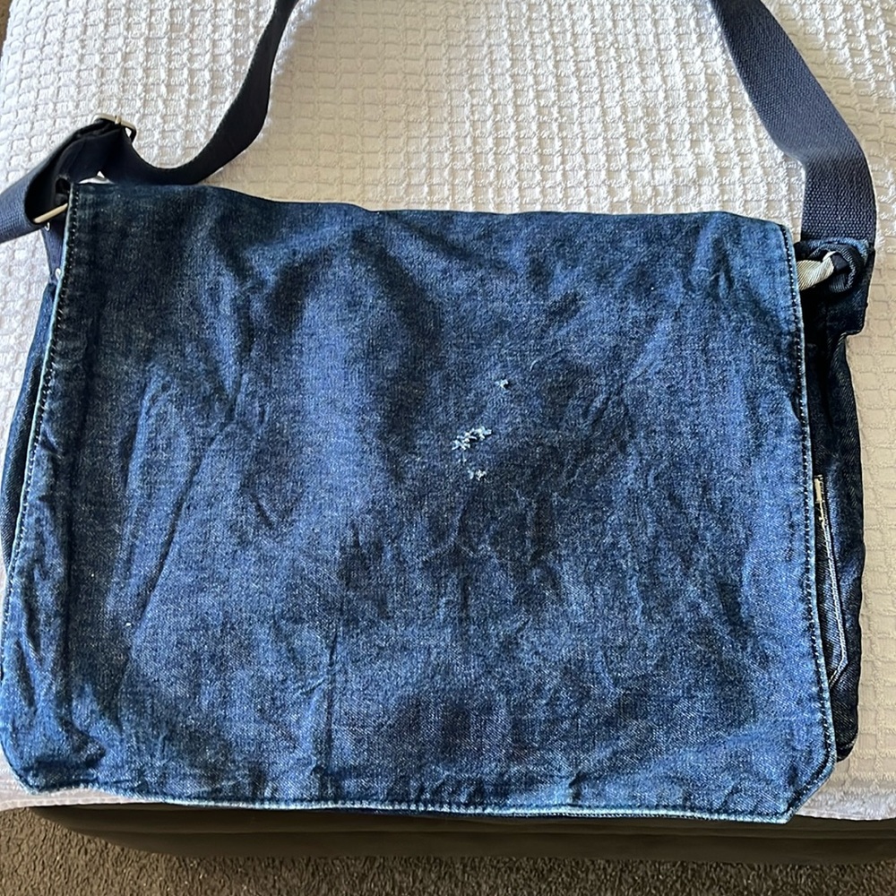 The Gap Denim messenger bag